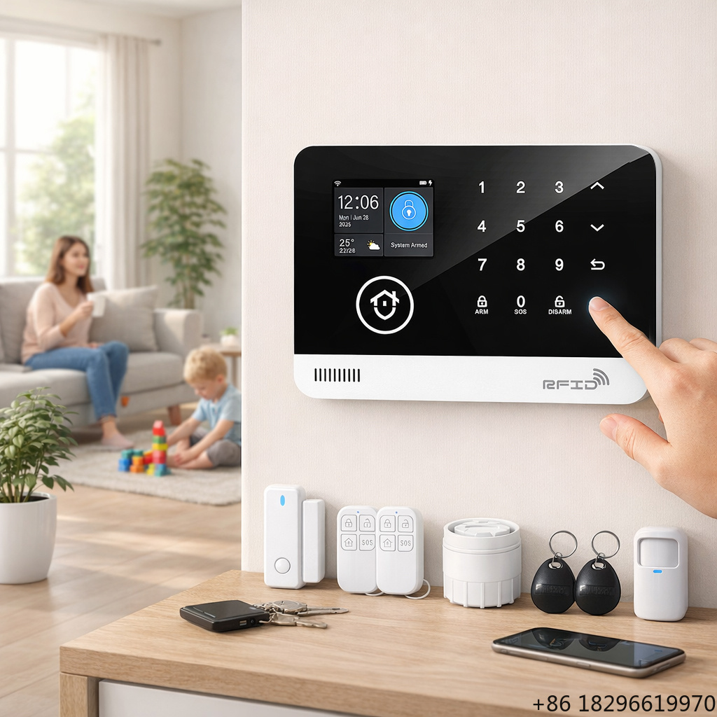 Home Security Battery Replacement - Sistema de Alarme de Segurança Residencial