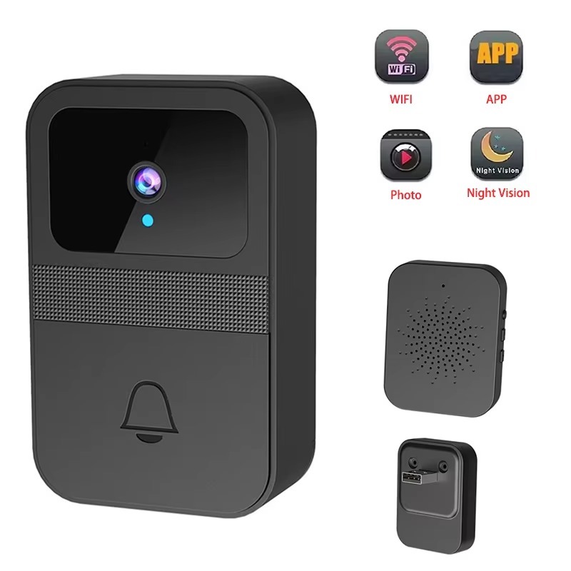 Home Security Front Door Camera - Campainha com câmera e foto, campainha