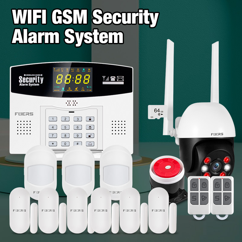 Home Security Front Door Camera - Fuers tuya kit sistema de alarme