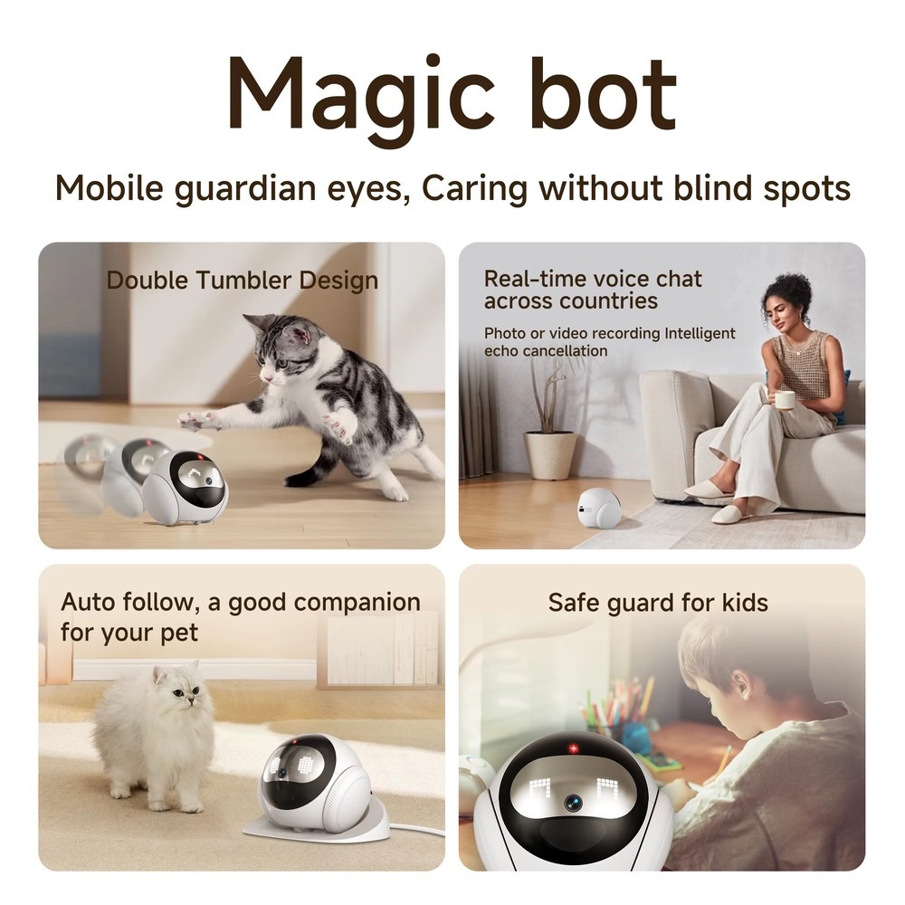 Câmera de Segurança para Anima - Home Security Robots avaliação e preço