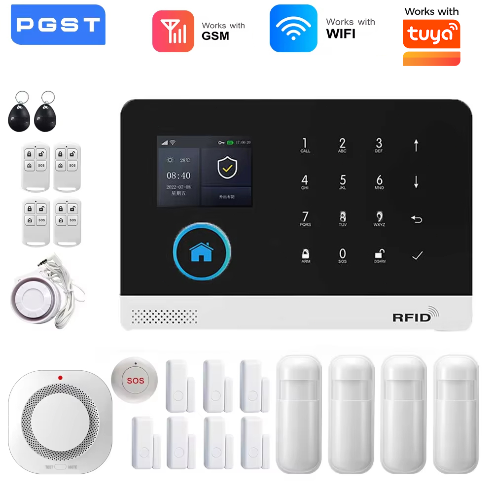 Sistema de alarme WiFi GSM par - Home Security Front Door Camera avaliação e preço