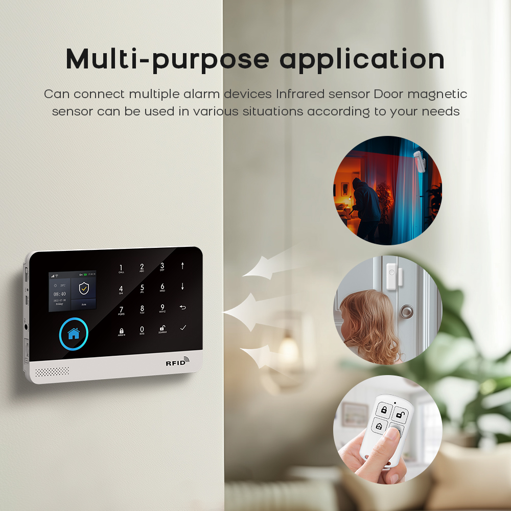 Sistema de alarme residencial  - Home Security Front Door Camera avaliação e preço
