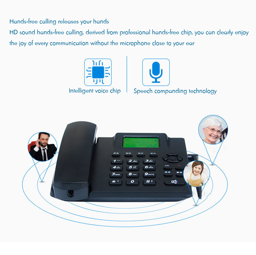 Telefone de mesa sem fio, GSM, - Sim Gsm Alarm avaliação e preço